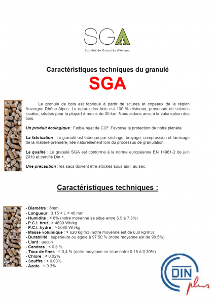 Palette 65 Sacs 15 Kg - SGA – Image 4